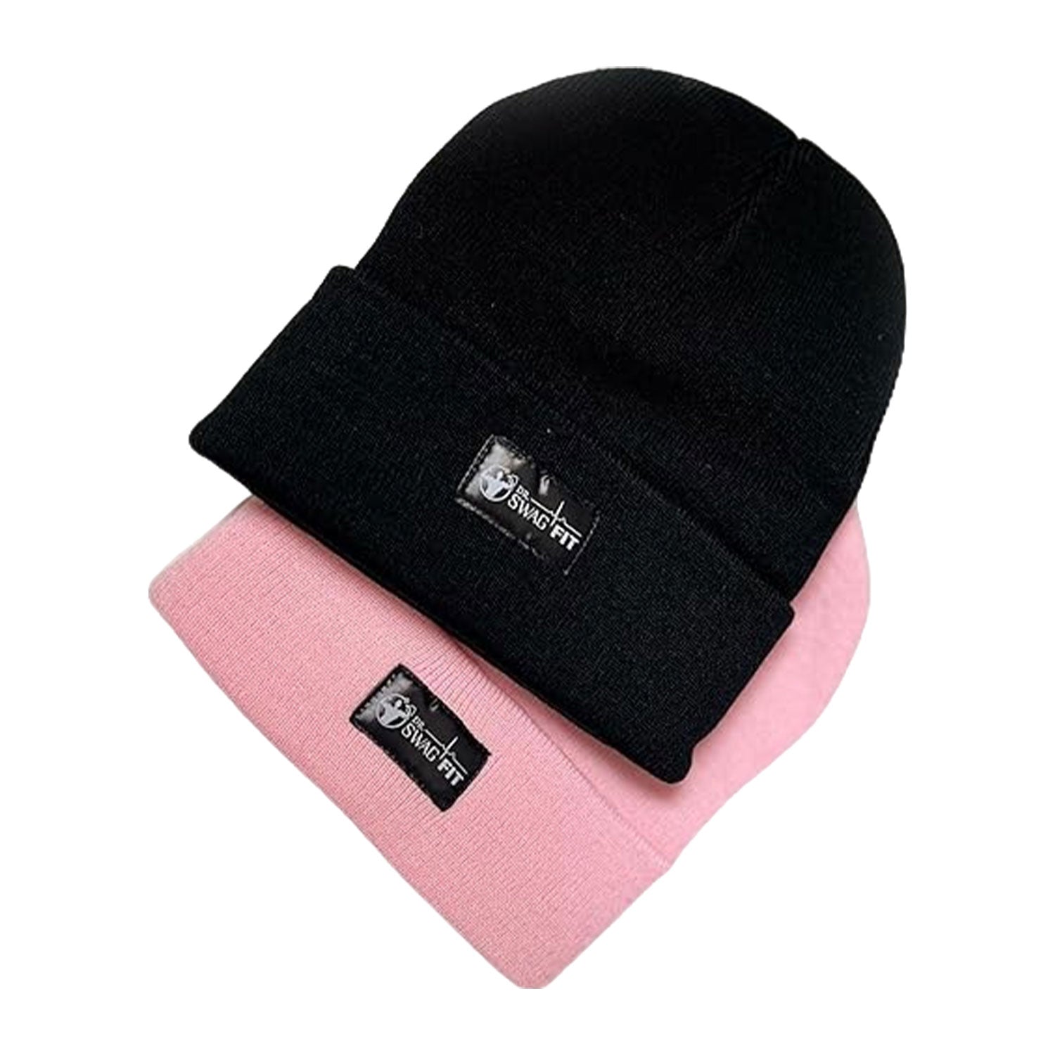 Dr. SwagFit Beanie for Women and Men, Classic Stretchy Fleece Winter Skull Cap, Soft and Comfy Knitted Beanie